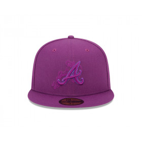 Gorra Atlanta Braves MLB 59Fifty Purple