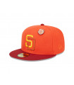 Gorra San Diego Padres MLB 59Fifty Orange