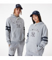 Polera New York Yankees MLB  Grey Med