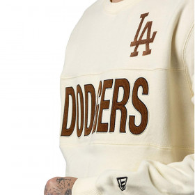 Poleron Los Angeles Dodgers MLB Poleron White
