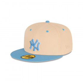 Gorro New York Yankees MLB 59Fifthy Pastel Orange