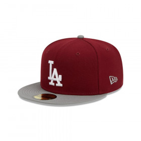 Gorro Los Angeles Dodgers MLB 59Fifty Dark Red