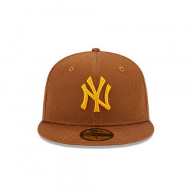 Gorra New York Yankees MLB 59Fifty Dark Beige