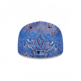 Gorro 59Fifty Los Angeles Dodgers Wave Fill Blue