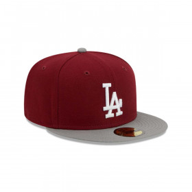 Gorro Los Angeles Dodgers MLB 59Fifty Dark Red