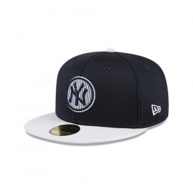 Gorro 59Fifty New York Yankees MLB Batting Practice Navy