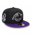 Gorra 9fifty Los Angeles Lakers Infill Black