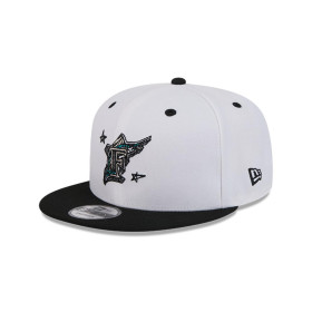 Gorra 9fifty Florida Marlins Official Doodles White