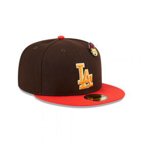 Gorra Los Angeles Dodgers MLB 59Fifty Dark Brown