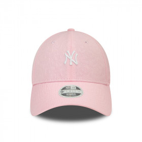 Gorra 9Forty MLB New York Yankees Jacquard Pastel Pink