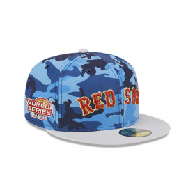 Gorra 59Fifty Boston Red Sox Urban Blue Camo Blue