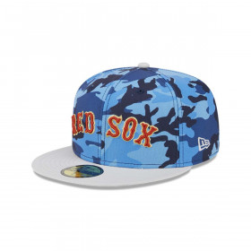 Gorra 59Fifty Boston Red Sox Urban Blue Camo Blue