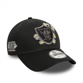 Gorra 9Forty NFL Las Vegas Raiders Flower Icon Black