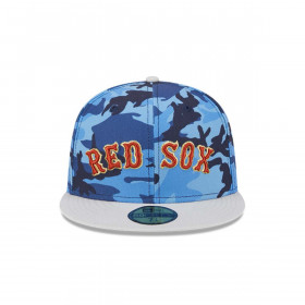 Gorra 59Fifty Boston Red Sox Urban Blue Camo Blue