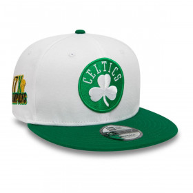 Gorra 9Fifty Boston Celtics NBA Crown Patches White