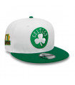 Gorra 9Fifty Boston Celtics NBA Crown Patches White