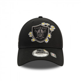 Gorra 9Forty NFL Las Vegas Raiders Flower Icon Black