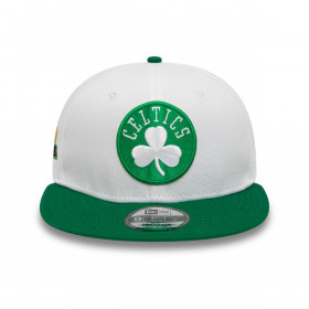 Gorra 9Fifty Boston Celtics NBA Crown Patches White