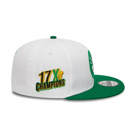 Gorra 9Fifty Boston Celtics NBA Crown Patches White
