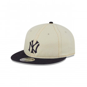 Gorra RC950 New York Yankees Chrome Denim Beige