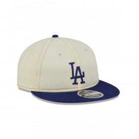Gorra RC950 Los Angeles Dodgers Chrome Denim Beige MLB