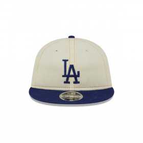 Gorra RC950 Los Angeles Dodgers Chrome Denim Beige MLB