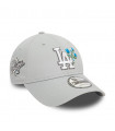 Gorra 9Forty MLB Los Angeles Dodgers Flower Icon Grey
