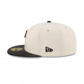 Gorra 59Fifty MLB Pittsburgh Pirates Leather Visor White