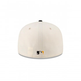 Gorra 59Fifty MLB Pittsburgh Pirates Leather Visor White