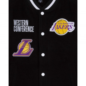 Bomber Jacket Los Angeles Lakers NBA  Black