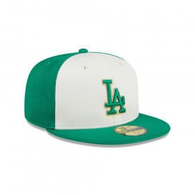 Gorra 59Fifty Los Angeles Dodgers Patrick's Day Green MLB