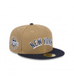 Gorra 59Fifty MLB New York Yankees Canvas Crown Beige