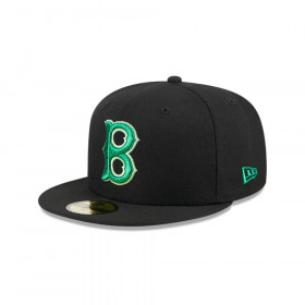 Gorra 59Fifty Boston Red Sox Metallic Green Black MLB