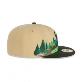 Gorra 59Fifty Milwaukee Bucks Team Landscape Beige