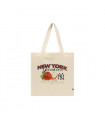 Tote Bags New York Yankees Fruit Graphic Light Beige