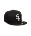 Gorra 59Fifty Chicago White Sox Floral Black