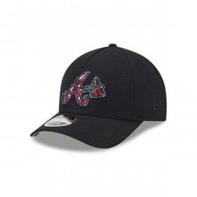 Gorra 9Forty MLB Atlanta Braves Black