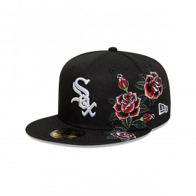 Gorra 59Fifty Chicago White Sox Floral Black