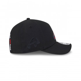 Gorra 9Forty MLB Atlanta Braves Black