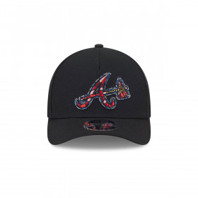 Gorra 9Forty MLB Atlanta Braves Black