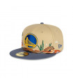 Gorra 59Fifty Golden State Warriors NBA Team Landscape Beige