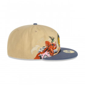 Gorra 59Fifty Golden State Warriors NBA Team Landscape Beige