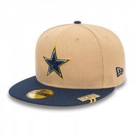 Gorra 59Fifty NFL Dallas Cowboys Pin Pack Beige