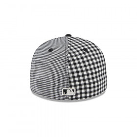 Gorra 59Fifty LP Los Angeles Dodgers MLB Patch Plaid Black