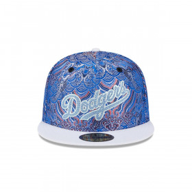 Gorra 59Fifty Los Angeles Dodgers Wave Fill Blue