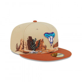 Gorra 59Fifty Arizona Diamonbacks MLB Team Landscape Beige