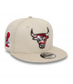 Gorra 9Fifty Chicago Bulls Seasonal Infill Beige