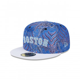 Gorra 59Fifty Boston Red Sox Wave Fill Blue