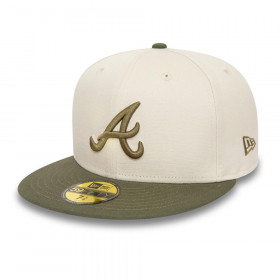 Gorra 59Fifty Antlanta Braves Pastel Pack Beige MLB