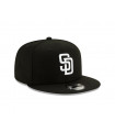 Gorra 9FIFTY San Diego Padres MLB Basic Blkwhi Black